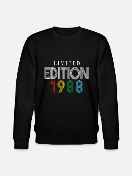 Édition limitée 1988 - Sweat bio CHANGER Stanley/Stella Unisexe - noir