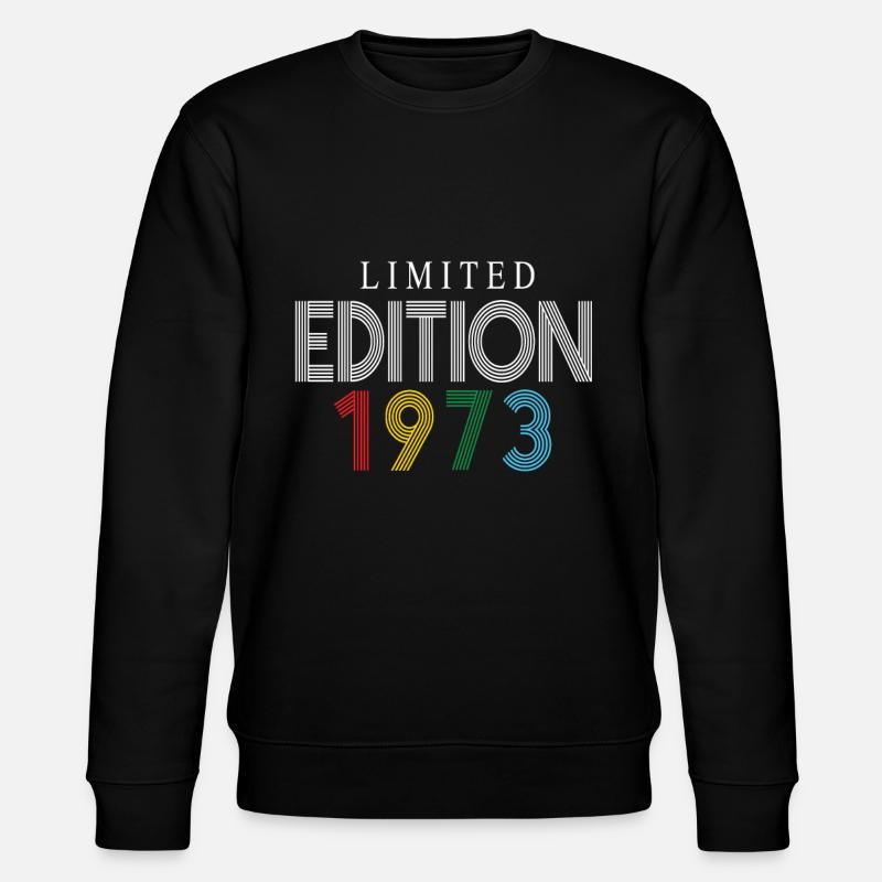 Édition limitée 1973 - Sweat bio CHANGER Stanley/Stella Unisexe - noir