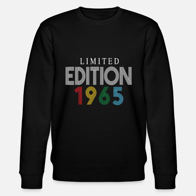 Édition limitée 1965 - Sweat bio CHANGER Stanley/Stella Unisexe - noir