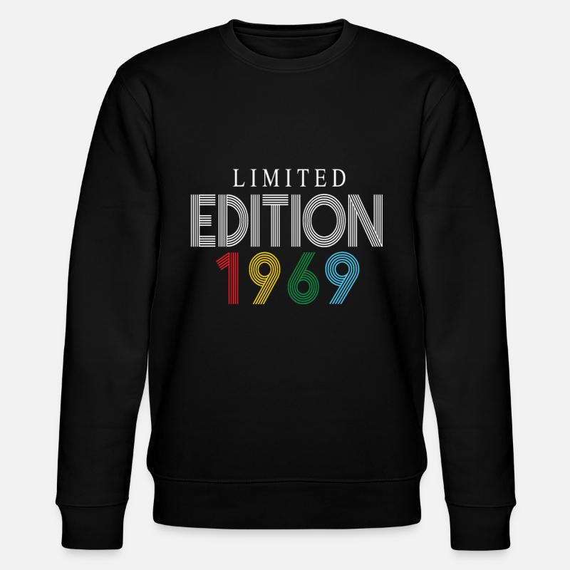 Édition limitée 1969 - Sweat bio CHANGER Stanley/Stella Unisexe - noir