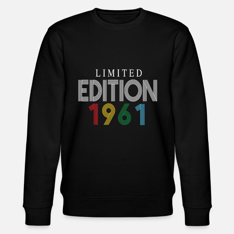 Édition limitée 1961 - Sweat bio CHANGER Stanley/Stella Unisexe - noir