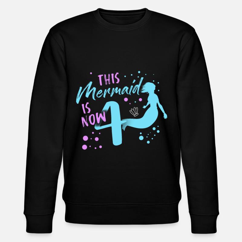 Tshirt sirène - Sweat bio CHANGER Stanley/Stella Unisexe - noir