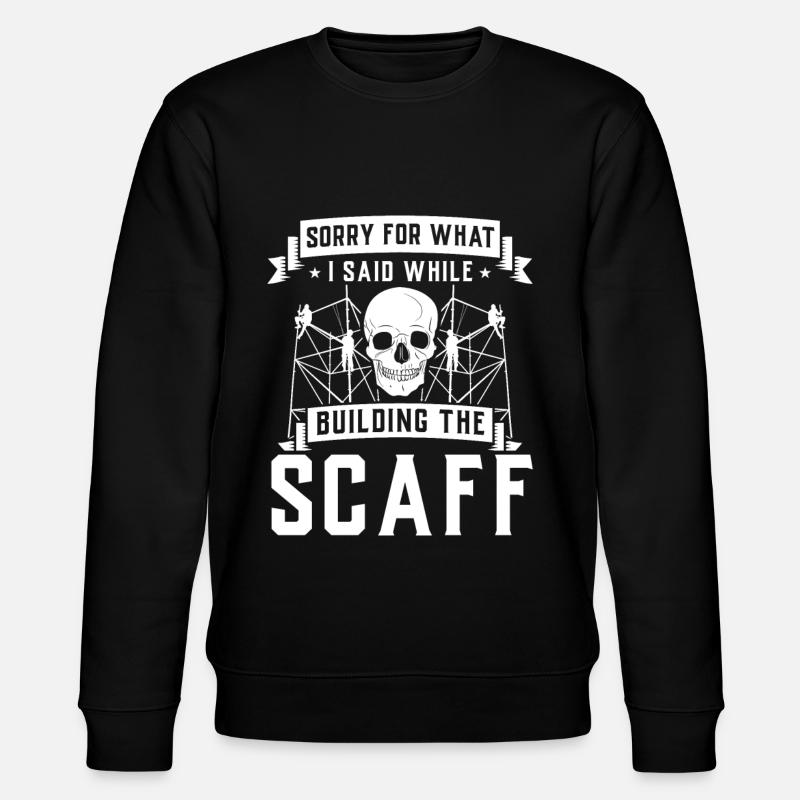 Constructeurs d’échafaudages - Sweat bio CHANGER Stanley/Stella Unisexe - noir