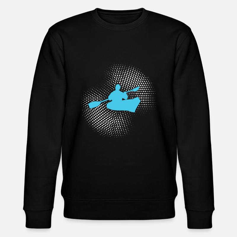 Canoeing - Stanley/Stella CHANGER Unisex Organic Sweatshirt - black