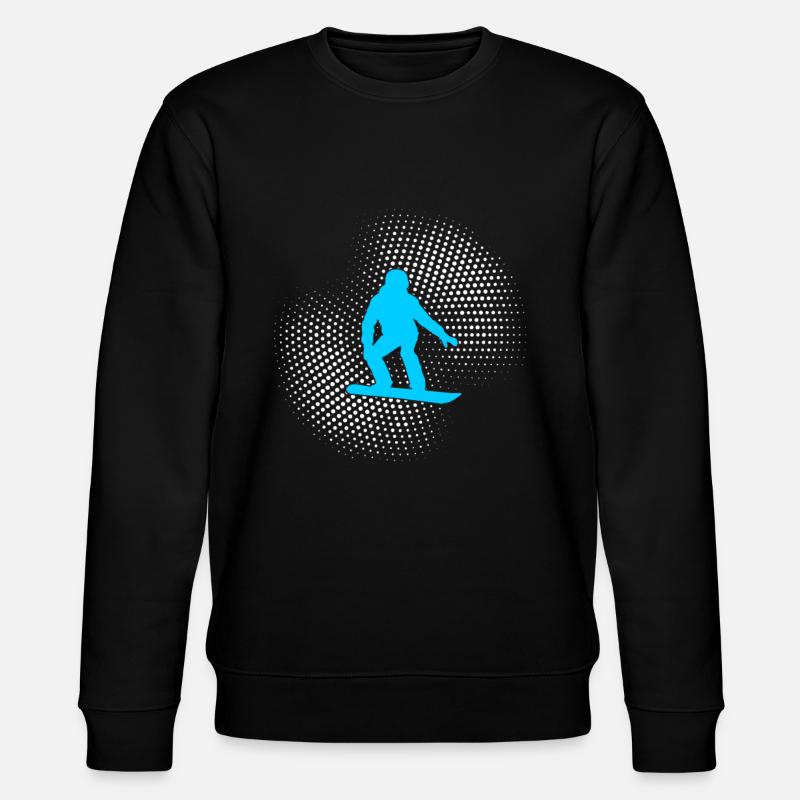 Snowboarding - Stanley/Stella Unisex Bio-Sweatshirt CHANGER  - Schwarz