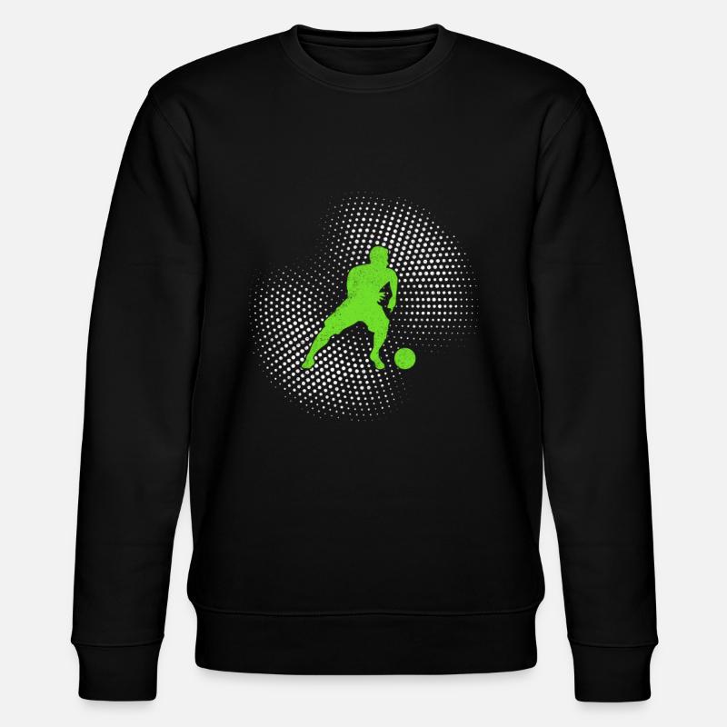 Fußball - Stanley/Stella Unisex Bio-Sweatshirt CHANGER  - Schwarz