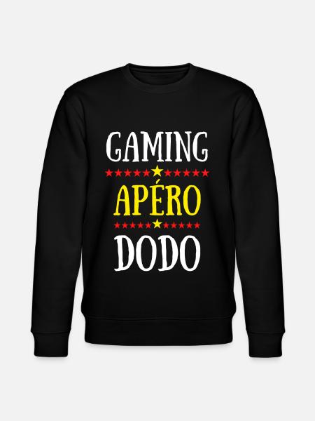 gaming apéro dodo - Sweat bio CHANGER Stanley/Stella Unisexe - noir