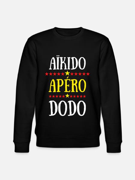 aïkido apéro dodo - Sweat bio CHANGER Stanley/Stella Unisexe - noir