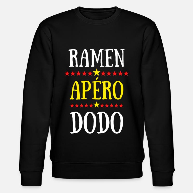 ramen apéro dodo - Sweat bio CHANGER Stanley/Stella Unisexe - noir