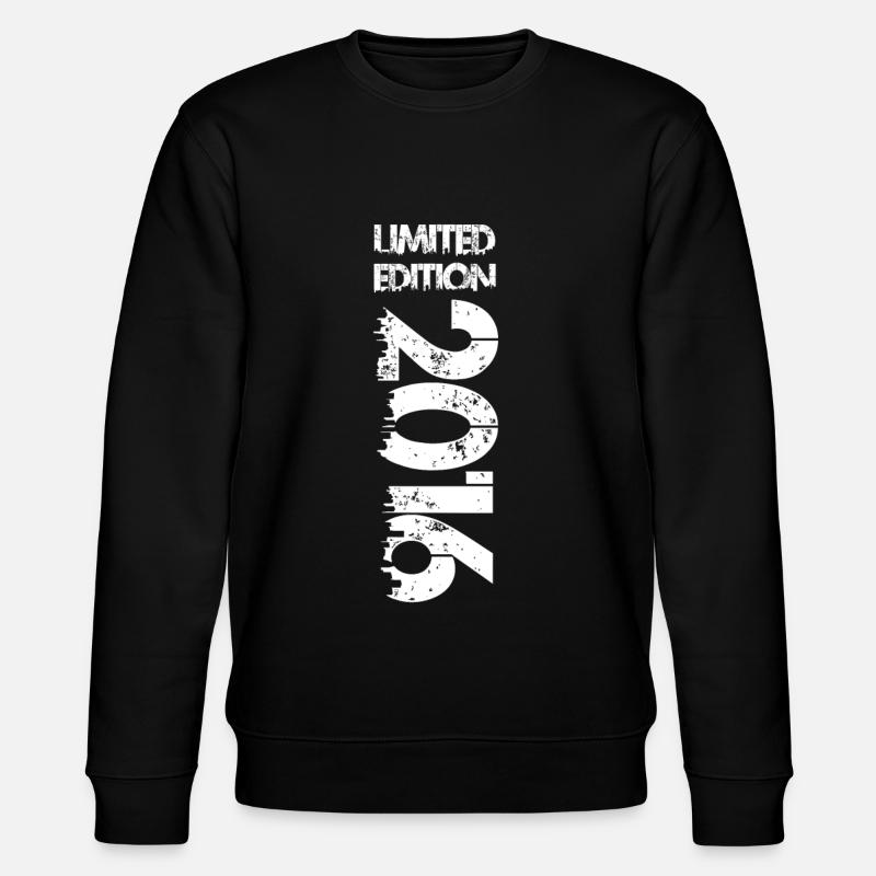 Limited Edition 2016 - Stanley/Stella CHANGER Unisex Organic Sweatshirt - black