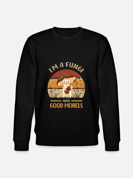 Mushroomer - Stanley/Stella CHANGER Unisex Organic Sweatshirt - black