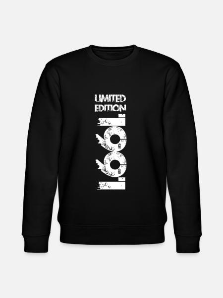 Limited Edition 1991 - Stanley/Stella CHANGER Unisex Organic Sweatshirt - black