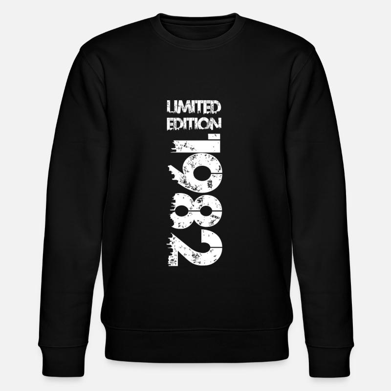 Limited Edition 1982 - Stanley/Stella CHANGER Unisex Organic Sweatshirt - black