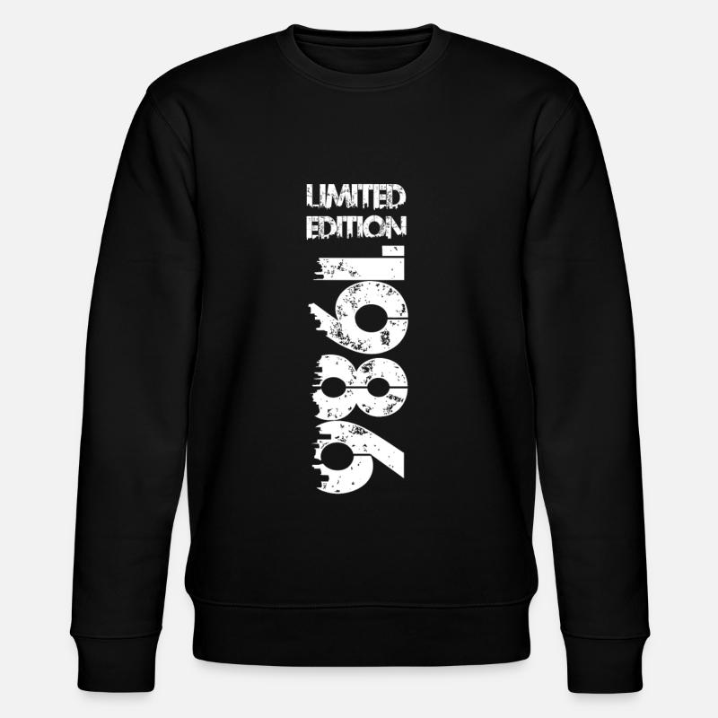 Limited Edition 1986 - Stanley/Stella Unisex Bio-Sweatshirt CHANGER - Schwarz