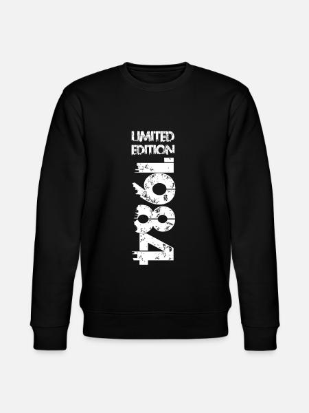 Limited Edition 1984 - Stanley/Stella CHANGER Unisex Organic Sweatshirt - black