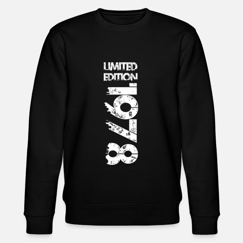 Édition limitée 1978 - Sweat bio CHANGER Stanley/Stella Unisexe - noir