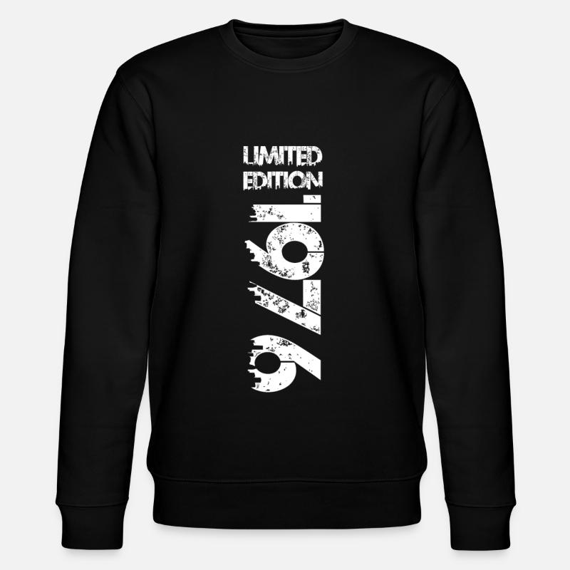 Édition limitée 1976 - Sweat bio CHANGER Stanley/Stella Unisexe - noir