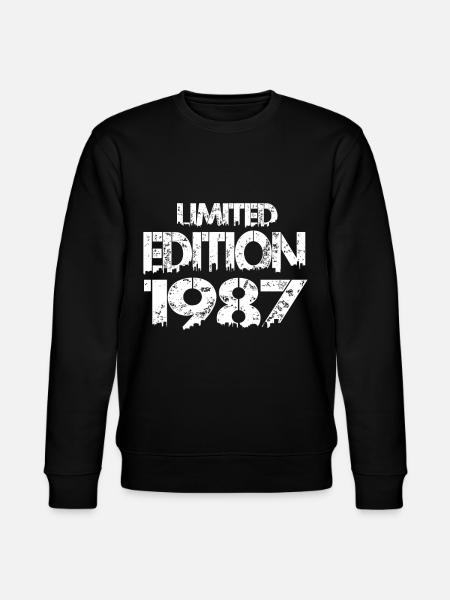 Limited Edition 1987 - Stanley/Stella Unisex Bio-Sweatshirt CHANGER  - Schwarz