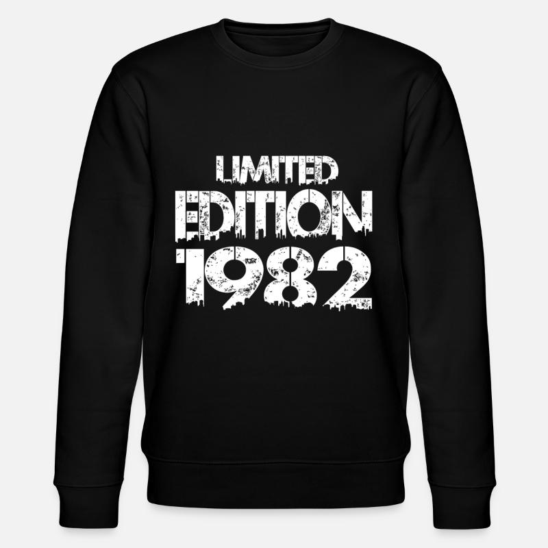 Limited Edition 1982 - Stanley/Stella Unisex Bio-Sweatshirt CHANGER  - Schwarz