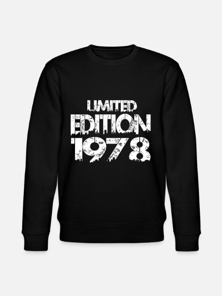 Limited Edition 1978 - Stanley/Stella CHANGER Unisex Organic Sweatshirt - black