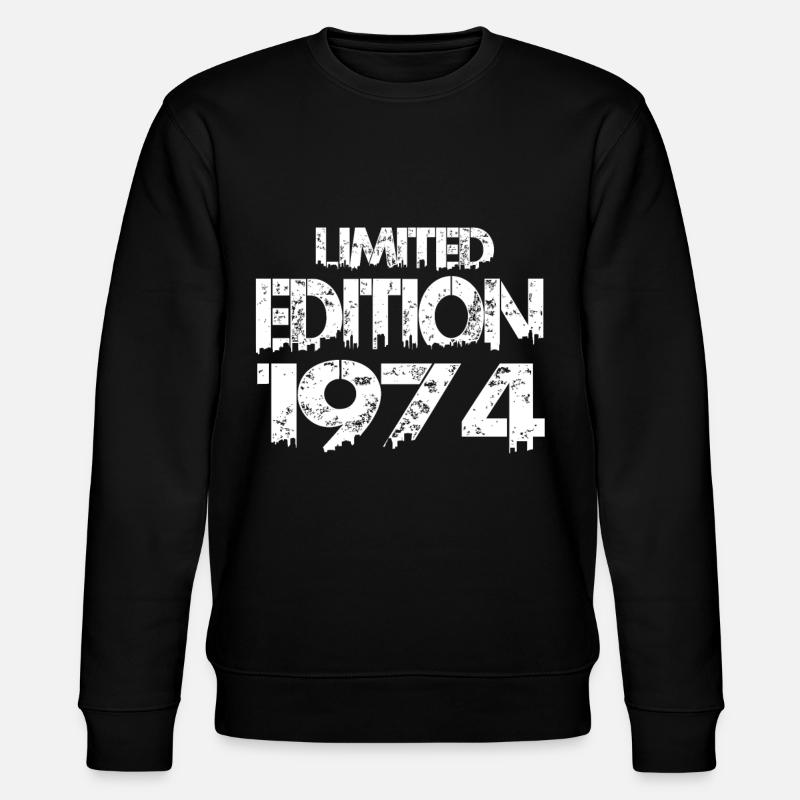 Édition limitée 1974 - Sweat bio CHANGER Stanley/Stella Unisexe - noir
