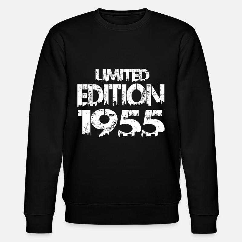 Limited Edition 1955 - Stanley/Stella Unisex Bio-Sweatshirt CHANGER  - Schwarz