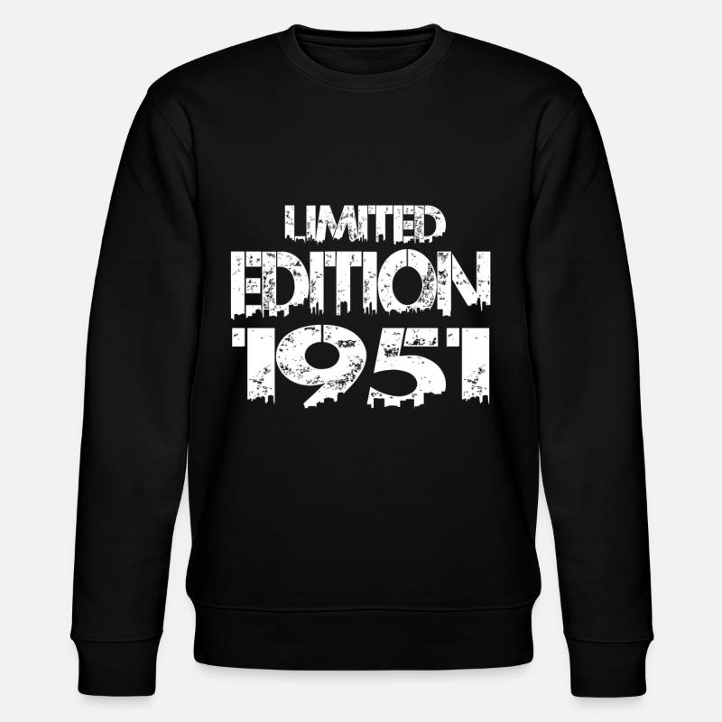 Édition limitée 1951 - Sweat bio CHANGER Stanley/Stella Unisexe - noir