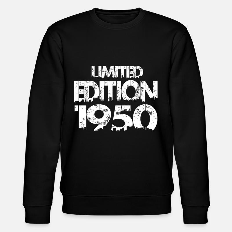 Édition limitée 1950 - Sweat bio CHANGER Stanley/Stella Unisexe - noir