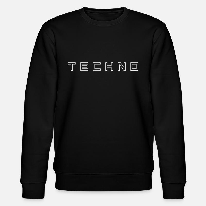 Techno - Stanley/Stella CHANGER Unisex Organic Sweatshirt - black