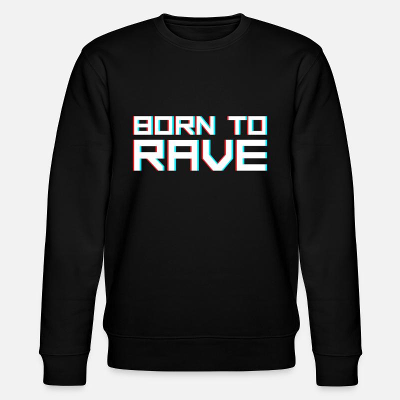 Rave Raver Dicton - Sweat bio CHANGER Stanley/Stella Unisexe - noir