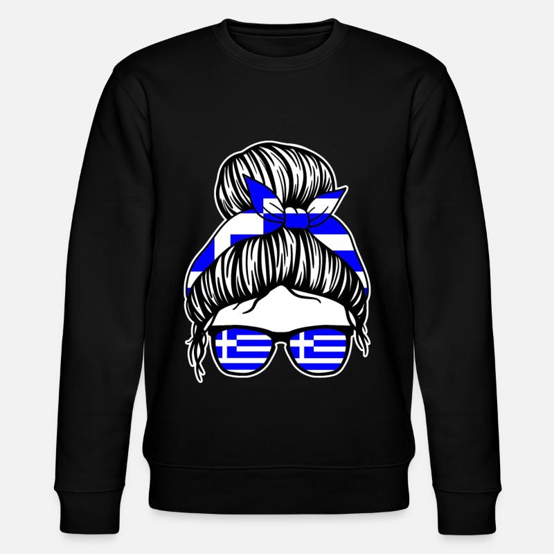 Grèce grecque Grèce - Sweat bio CHANGER Stanley/Stella Unisexe - noir