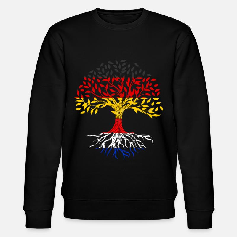 Roots Tree Allemagne Pays-Bas - Sweat bio CHANGER Stanley/Stella Unisexe - noir