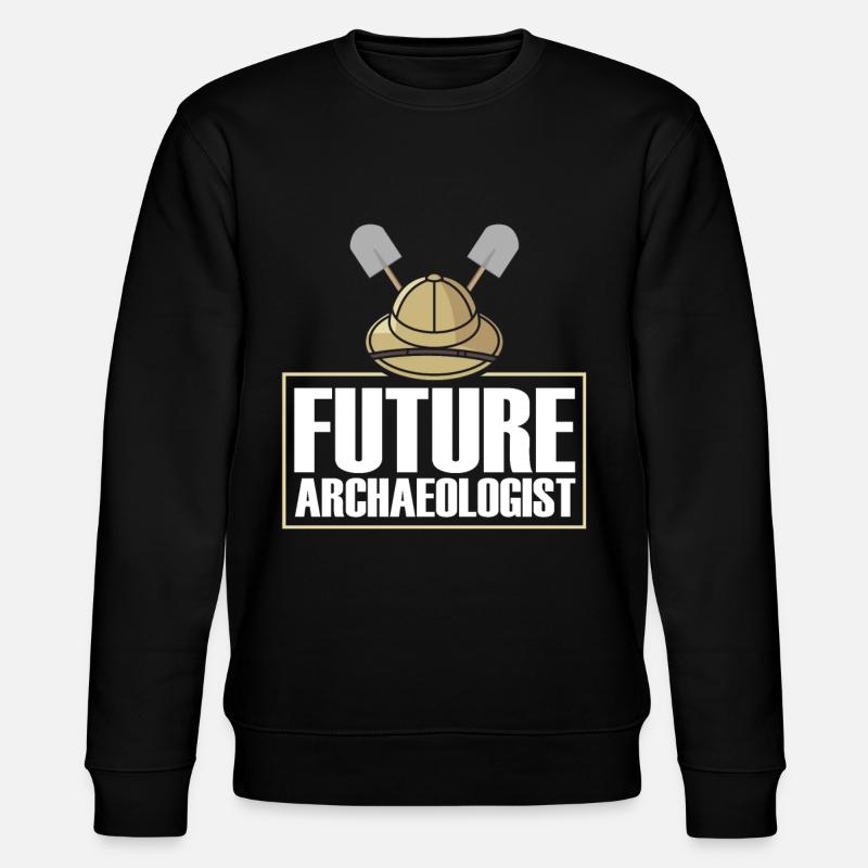 Future archaeologist Student Artifact - Stanley/Stella CHANGER Unisex Organic Sweatshirt - black