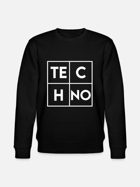 Techno - Sweat bio CHANGER Stanley/Stella Unisexe - noir