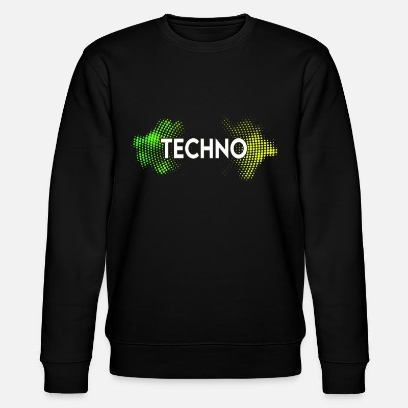 Techno - Sweat bio CHANGER Stanley/Stella Unisexe - noir