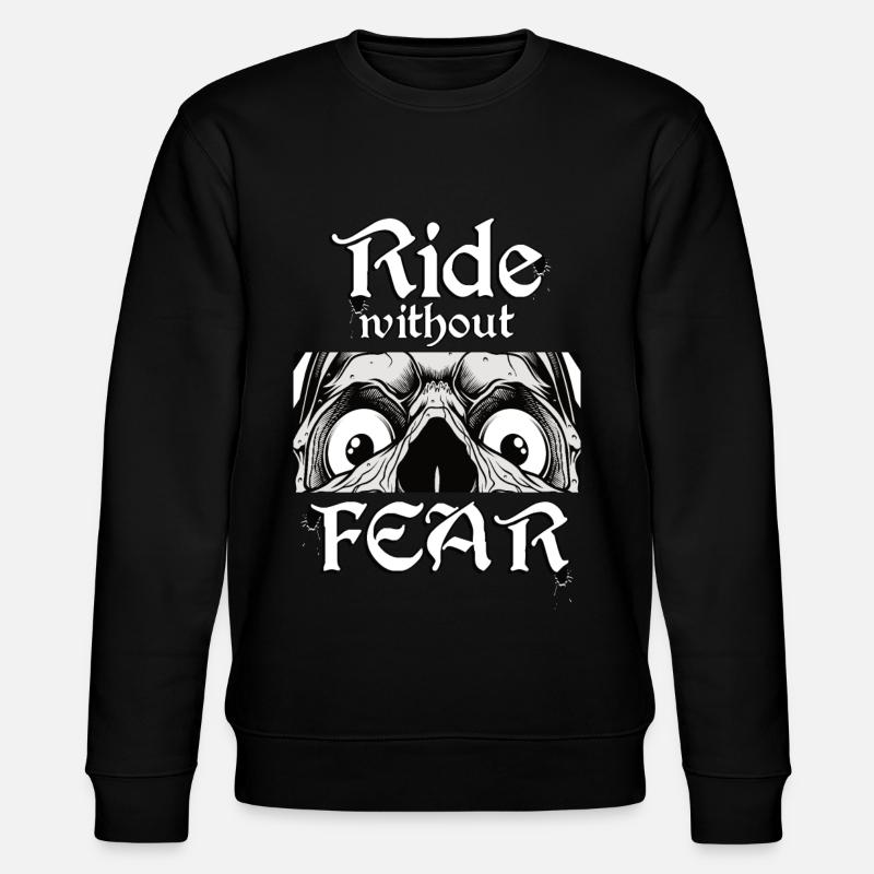 Roulez sans peur! - Sweat bio CHANGER Stanley/Stella Unisexe - noir