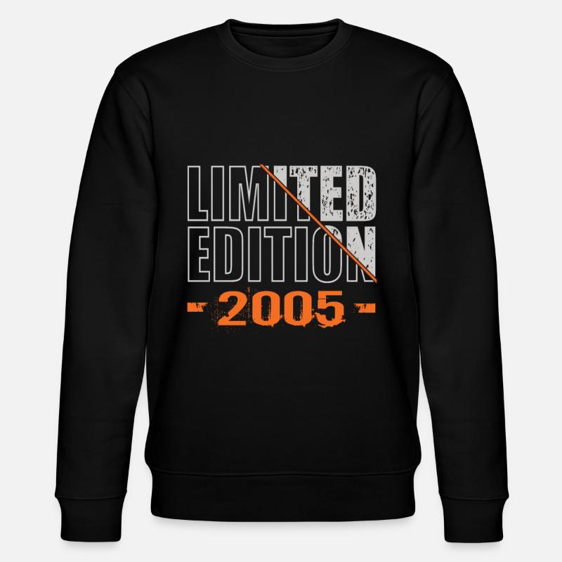 Limited Edition 2005 - Stanley/Stella CHANGER Unisex Organic Sweatshirt - black