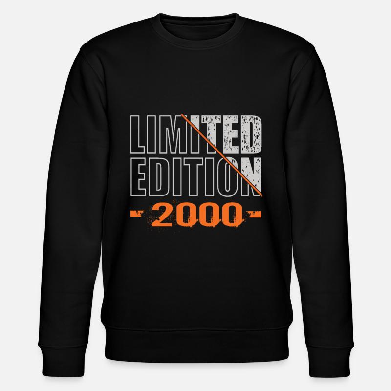 Limited Edition 2000 - Stanley/Stella Unisex Bio-Sweatshirt CHANGER - Schwarz