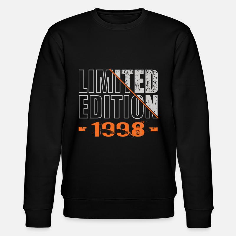 Édition limitée 1998 - Sweat bio CHANGER Stanley/Stella Unisexe - noir