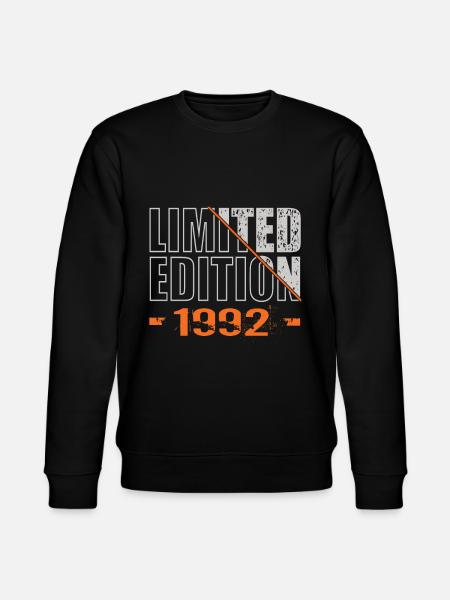 Édition limitée 1992 - Sweat bio CHANGER Stanley/Stella Unisexe - noir