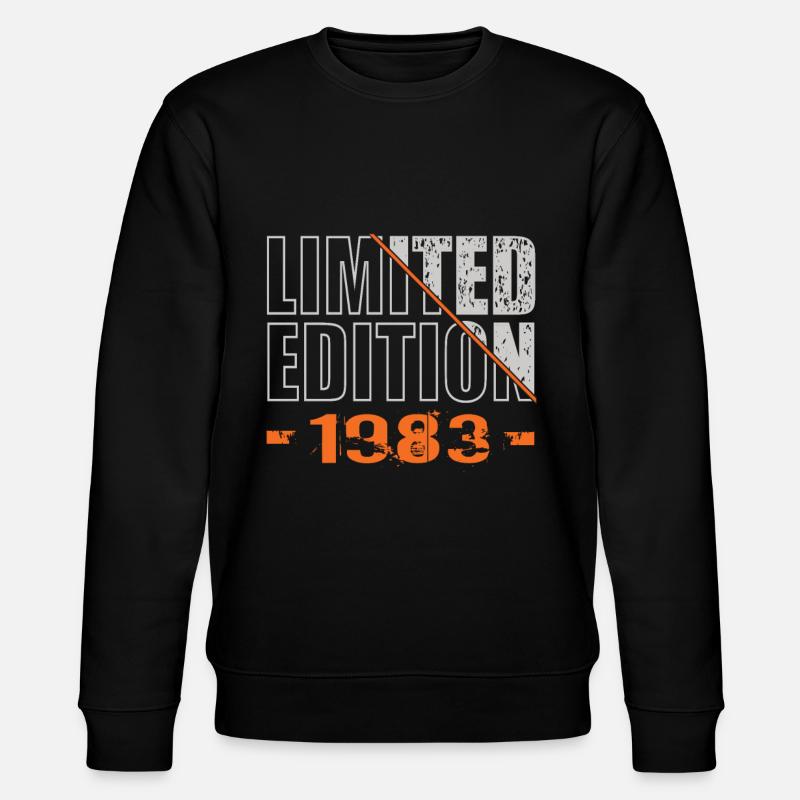 Édition limitée 1983 - Sweat bio CHANGER Stanley/Stella Unisexe - noir