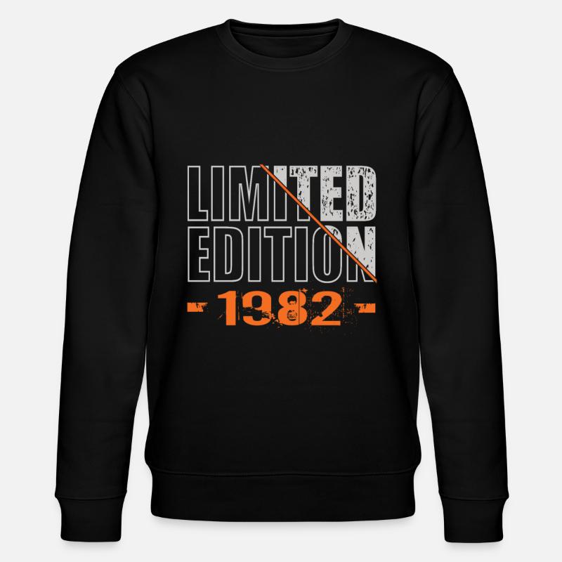 Édition limitée 1982 - Sweat bio CHANGER Stanley/Stella Unisexe - noir