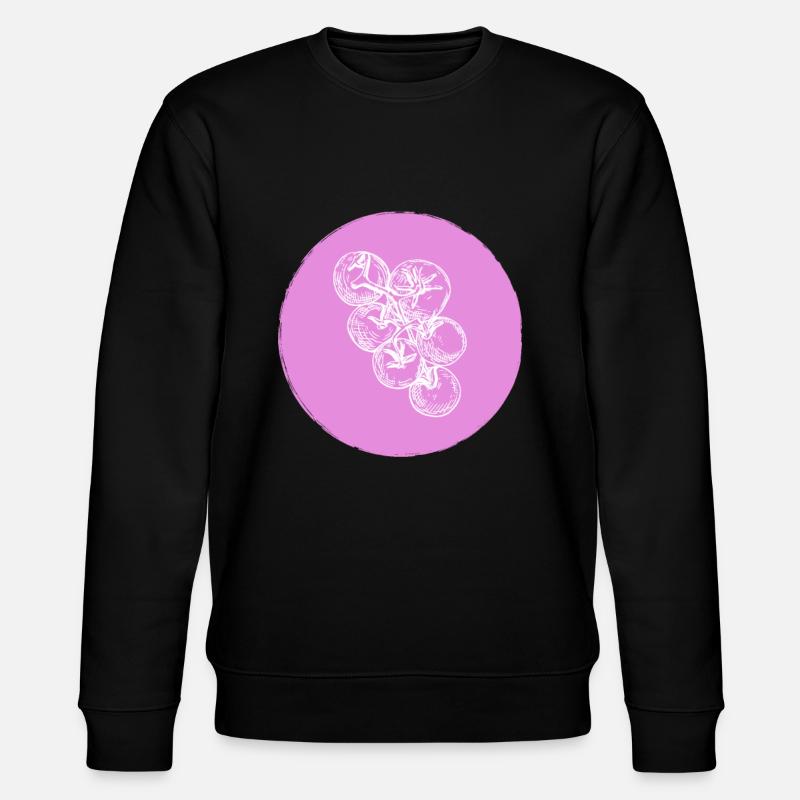 Cocktail tomatoes - Stanley/Stella CHANGER Unisex Organic Sweatshirt - black