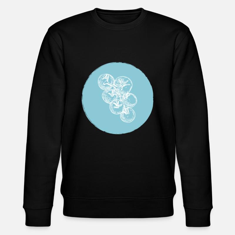 Tomates cocktail - Sweat bio CHANGER Stanley/Stella Unisexe - noir