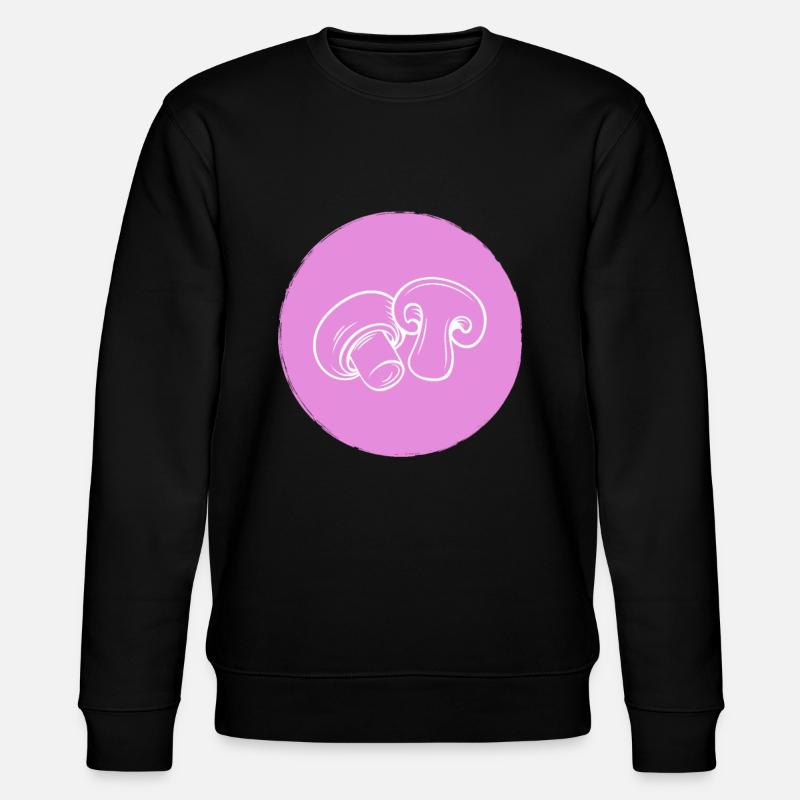 Fungi - Stanley/Stella CHANGER Unisex Organic Sweatshirt - black