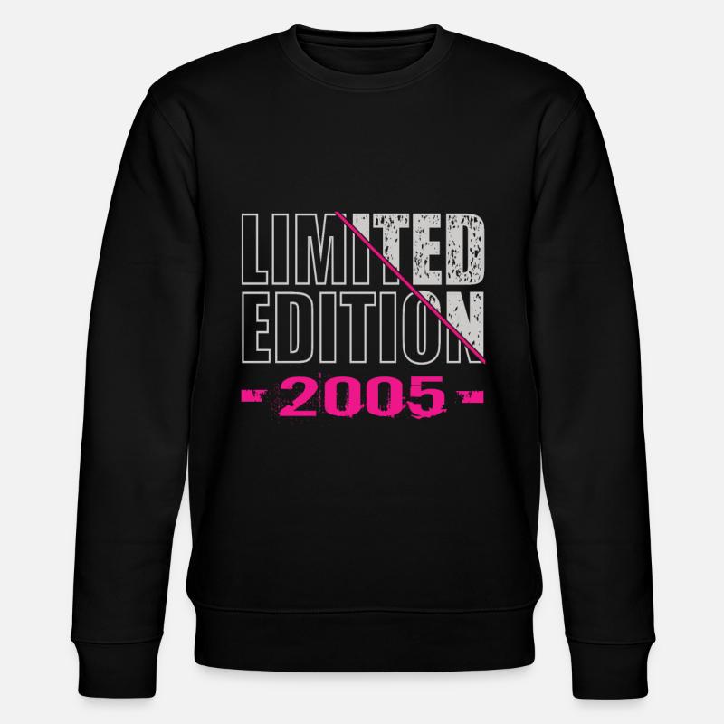 Édition limitée 2005 - Sweat bio CHANGER Stanley/Stella Unisexe - noir