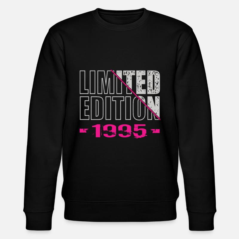 Édition limitée 1995 - Sweat bio CHANGER Stanley/Stella Unisexe - noir