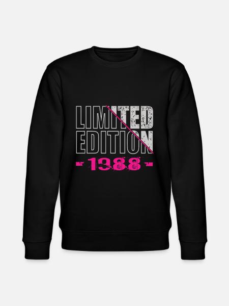 Édition limitée 1988 - Sweat bio CHANGER Stanley/Stella Unisexe - noir