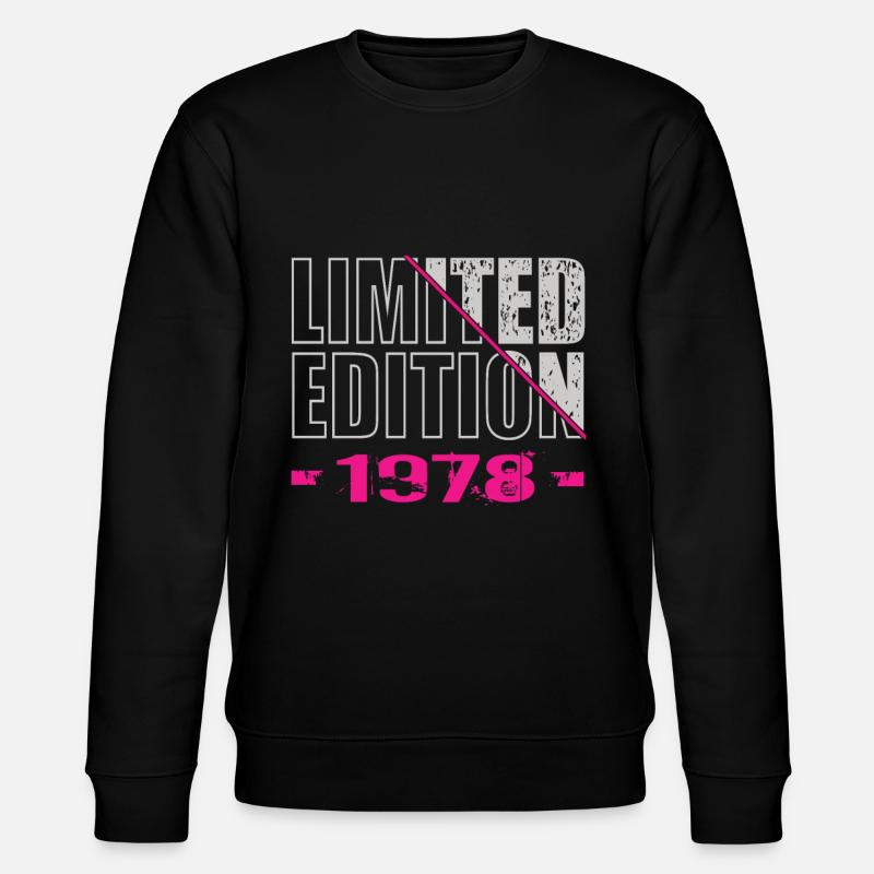 Édition limitée 1978 - Sweat bio CHANGER Stanley/Stella Unisexe - noir
