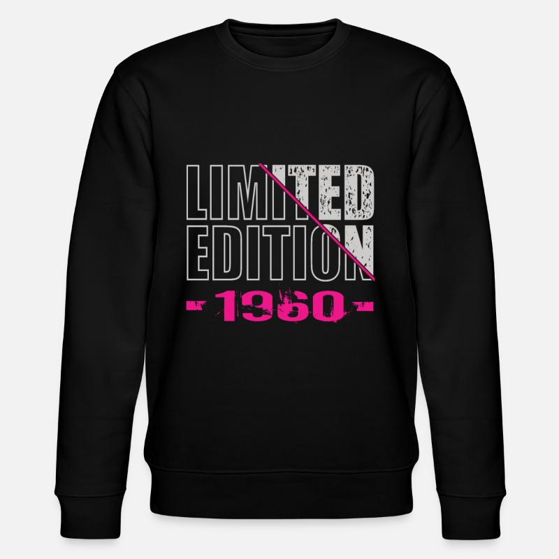 Édition limitée 1960 - Sweat bio CHANGER Stanley/Stella Unisexe - noir